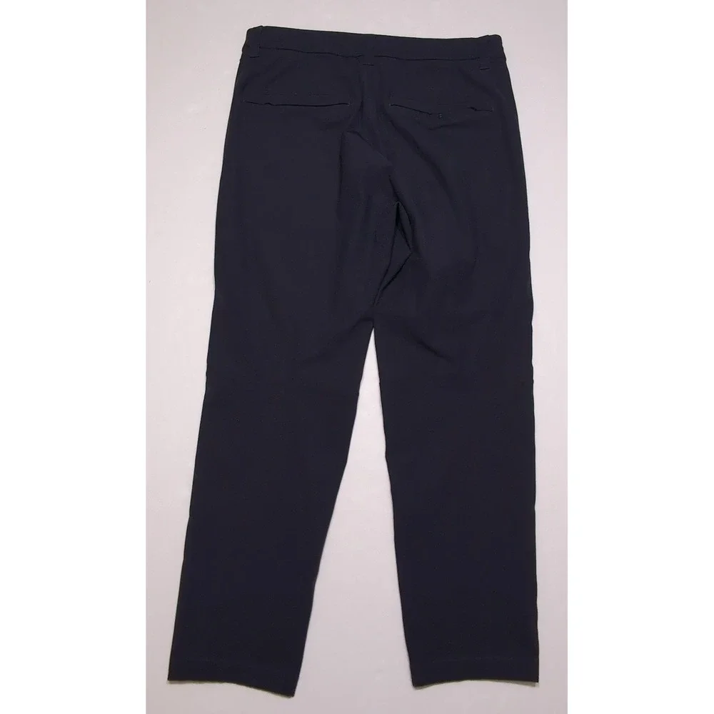 LULULEMON Men's Commission Slim Fit Pants M5974S Dark Navy Blue Gray ~ 31 x 26